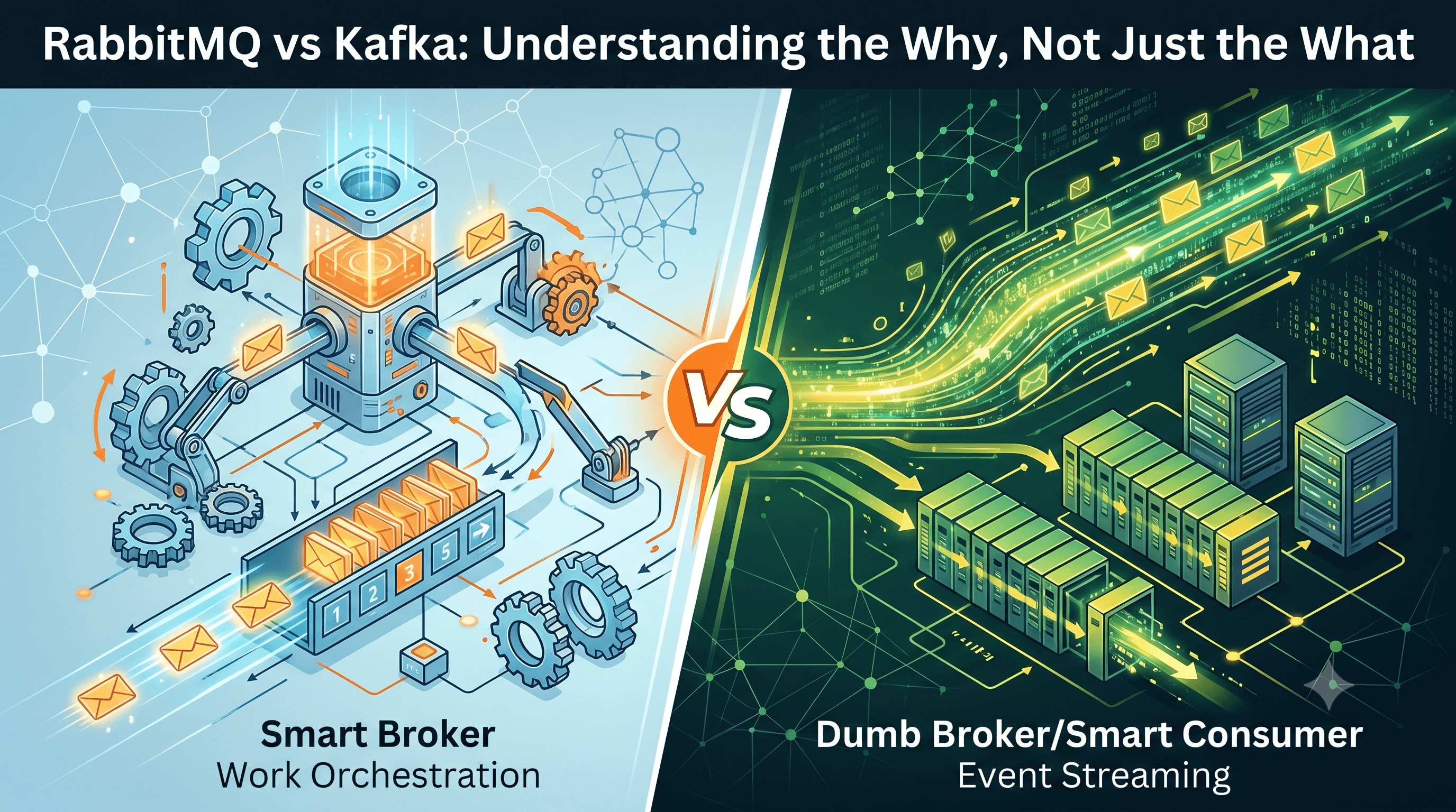 RabbitMQ vs Kafka: Key Differences, Trade-offs, and When to Use Each